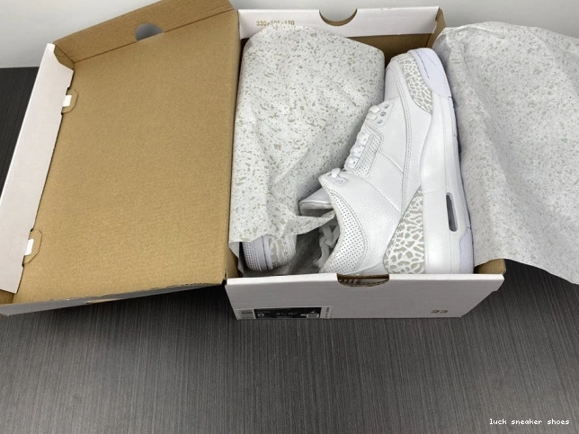 Reps LUCY Jordan White' 3 'Triple PS 429487-111 Air Retro 0716